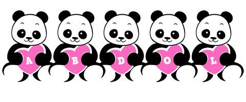 Abdol love-panda logo