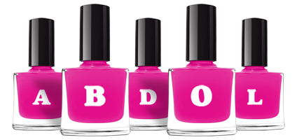 Abdol nails logo