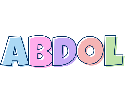 Abdol pastel logo