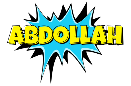 Abdollah amazing logo
