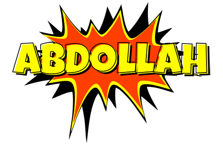 Abdollah bazinga logo
