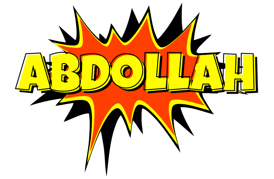 Abdollah bazinga logo