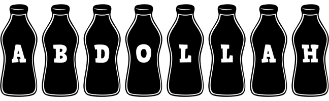 Abdollah bottle logo