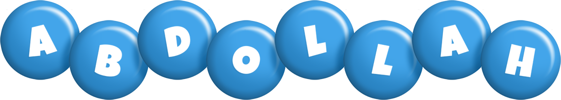 Abdollah candy-blue logo