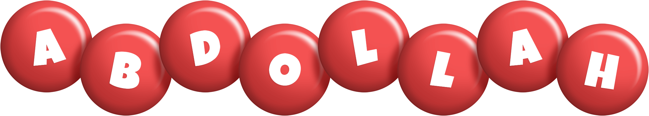 Abdollah candy-red logo