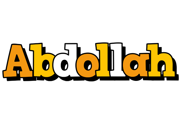 Abdollah cartoon logo