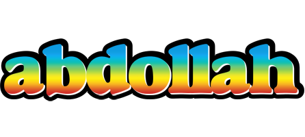 Abdollah color logo