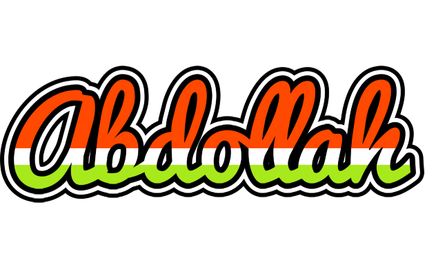 Abdollah exotic logo