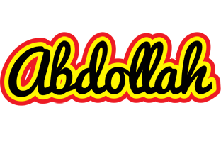 Abdollah flaming logo
