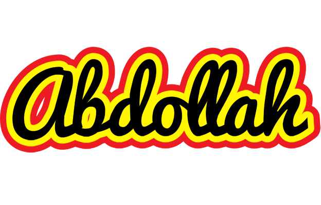 Abdollah flaming logo