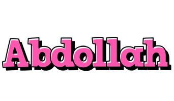 Abdollah girlish logo