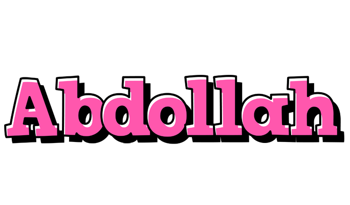 Abdollah girlish logo