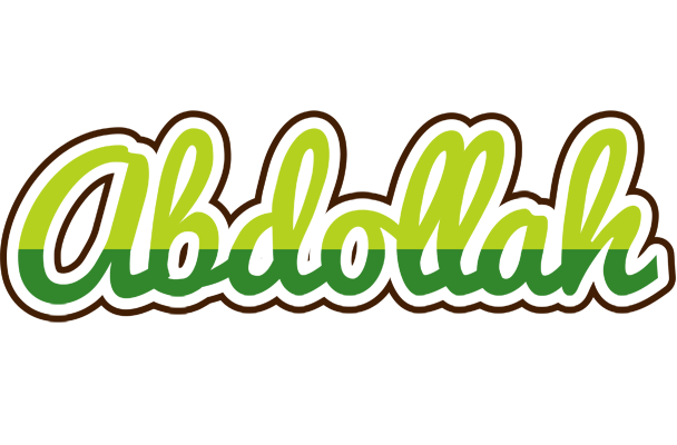 Abdollah golfing logo