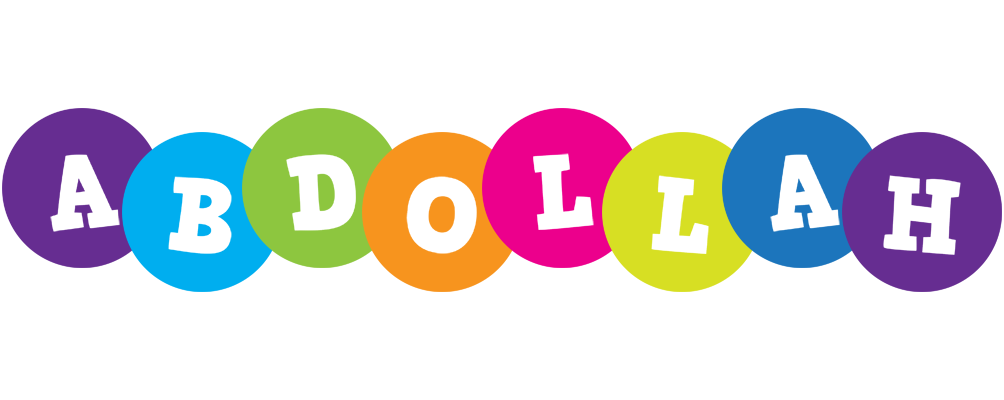 Abdollah happy logo