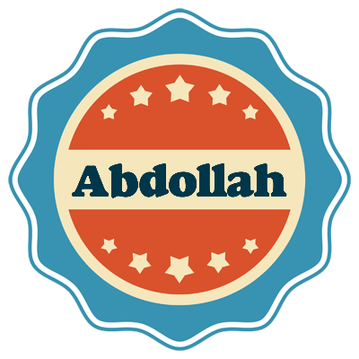 Abdollah labels logo
