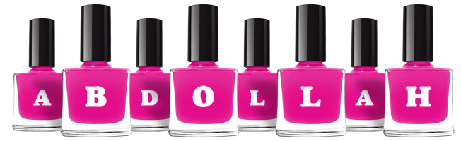 Abdollah nails logo