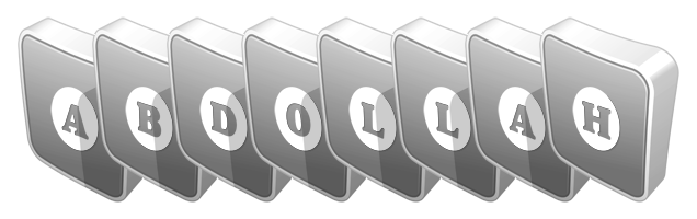 Abdollah silver logo