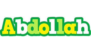 Abdollah soccer logo