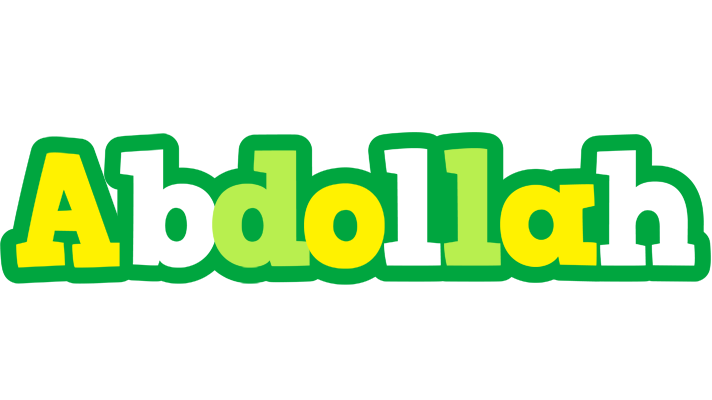 Abdollah soccer logo