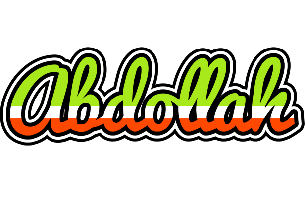 Abdollah superfun logo