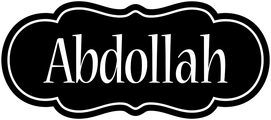 Abdollah welcome logo