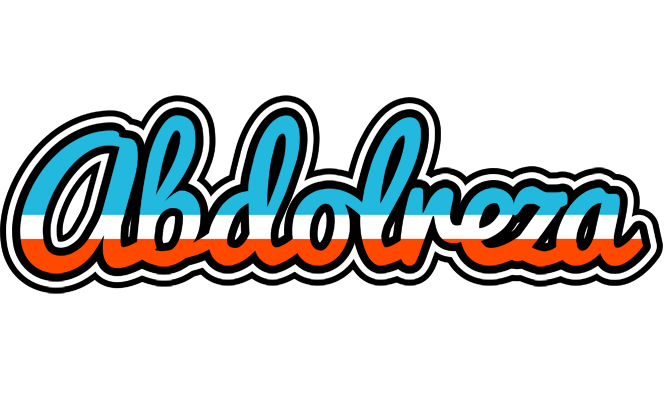 Abdolreza america logo
