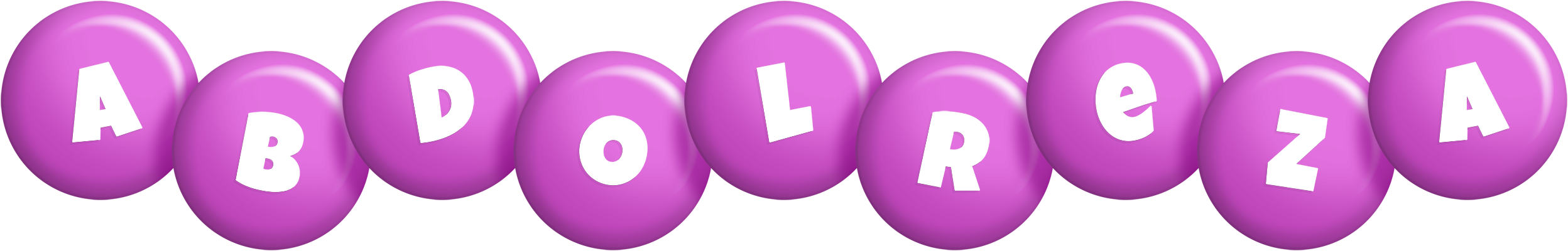 Abdolreza candy-purple logo