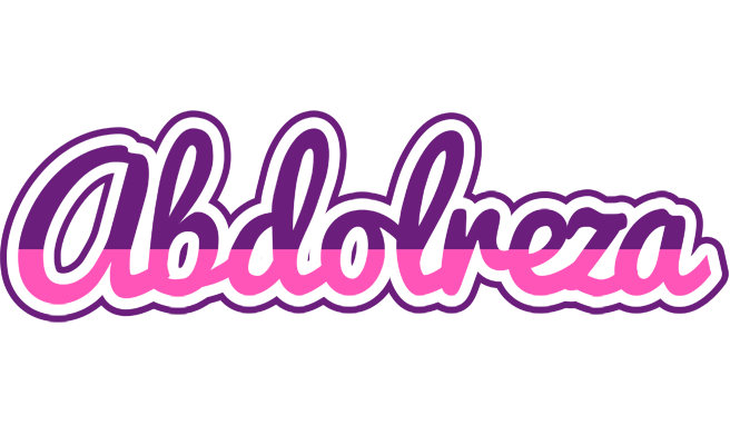 Abdolreza cheerful logo
