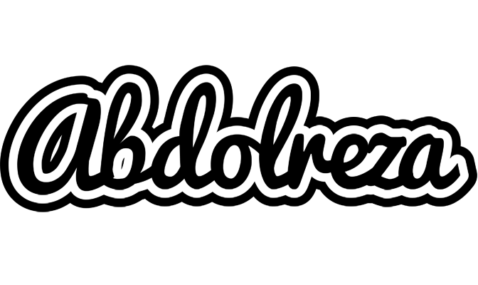 Abdolreza chess logo