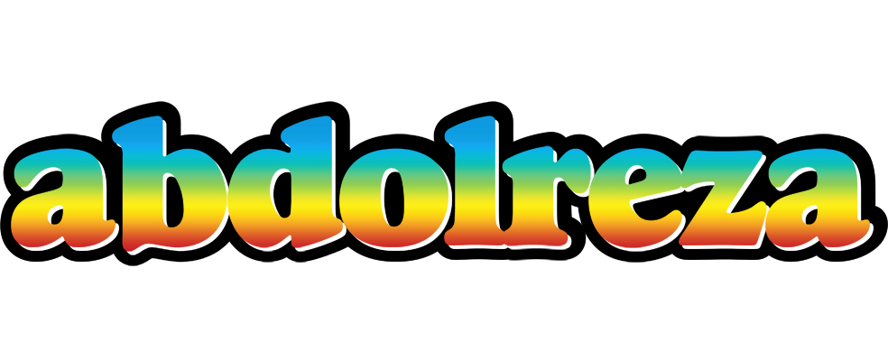 Abdolreza color logo
