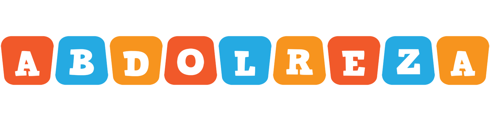 Abdolreza comics logo
