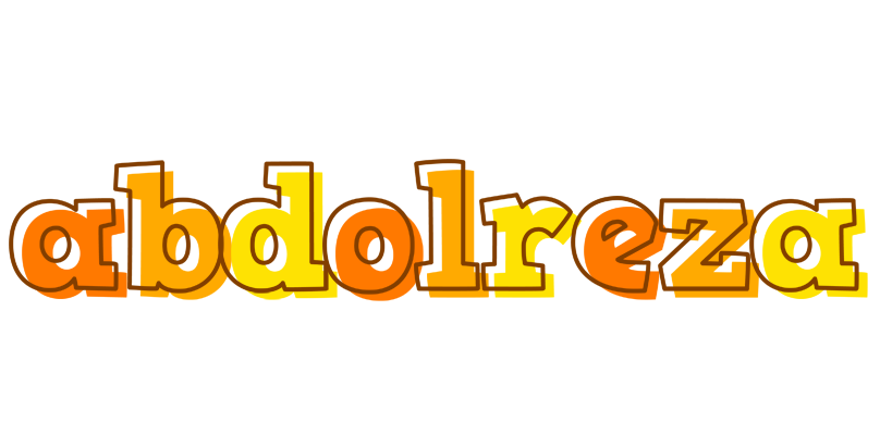 Abdolreza desert logo