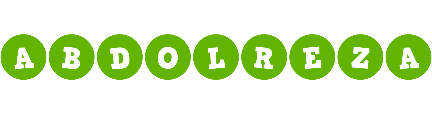 Abdolreza games logo