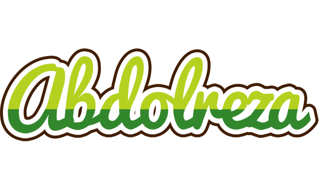 Abdolreza golfing logo