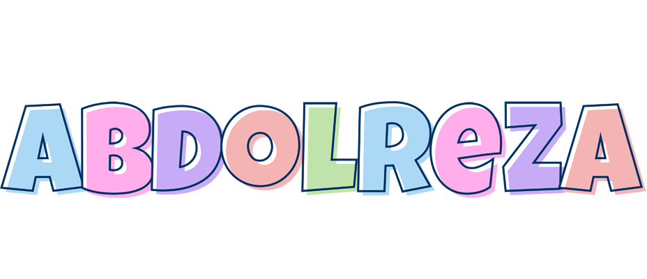 Abdolreza pastel logo