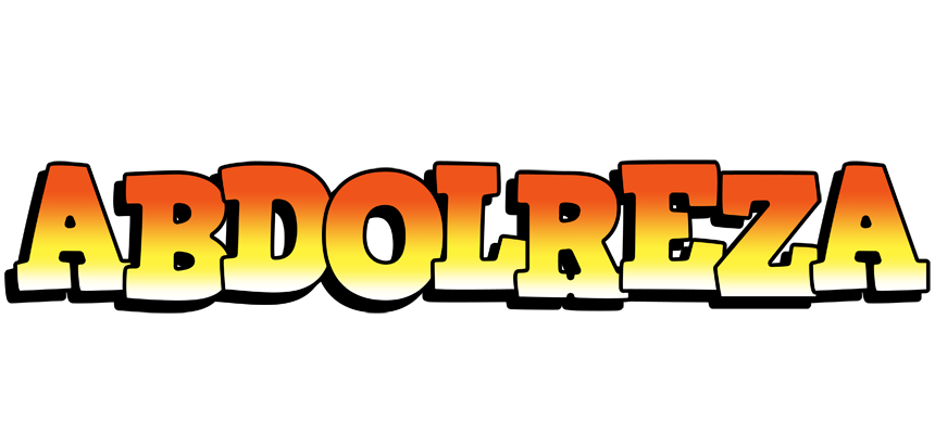 Abdolreza sunset logo