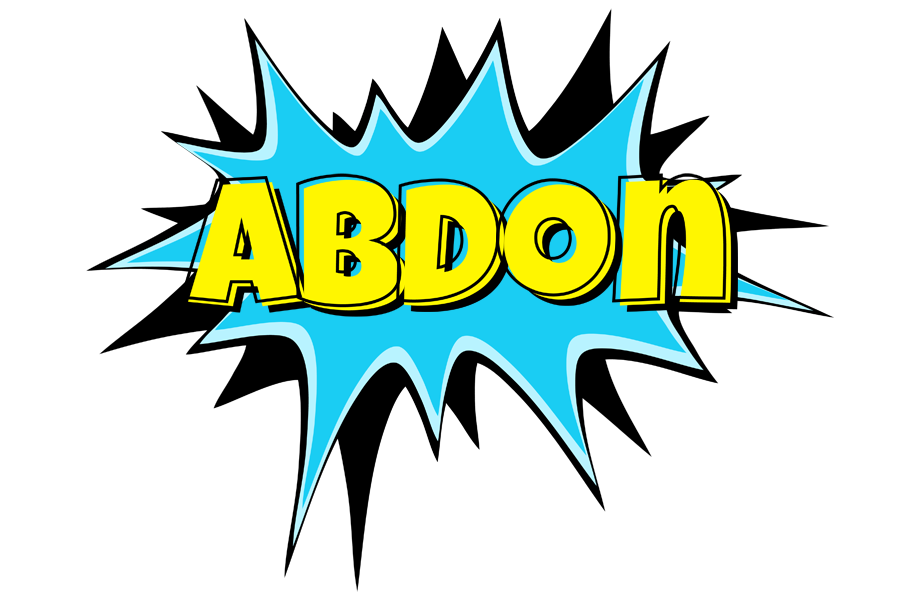 Abdon amazing logo