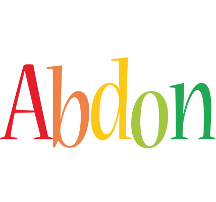Abdon birthday logo