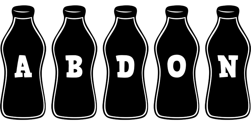 Abdon bottle logo