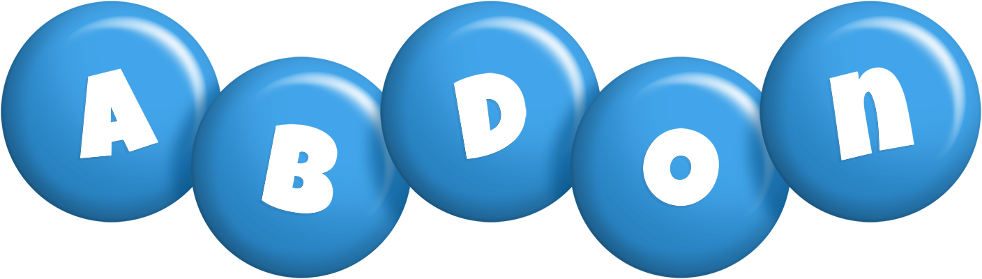 Abdon candy-blue logo
