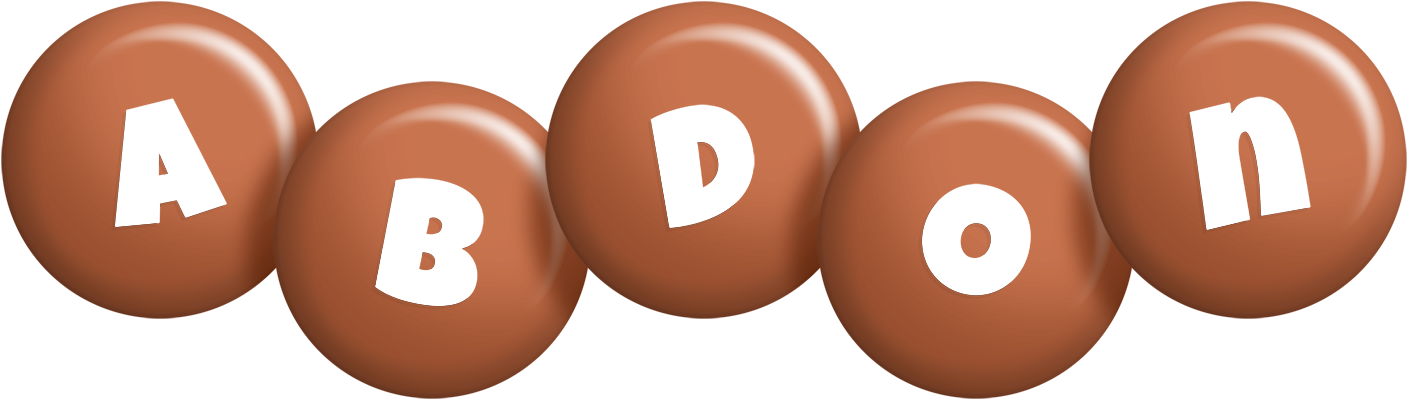 Abdon candy-brown logo