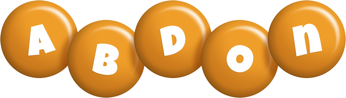 Abdon candy-orange logo