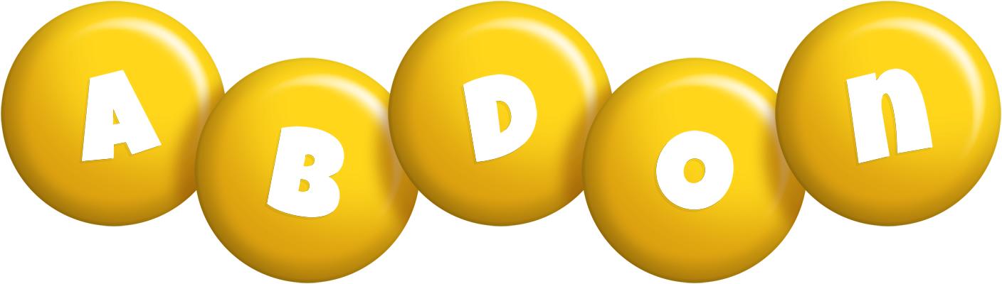 Abdon candy-yellow logo