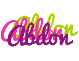 Abdon flowers logo