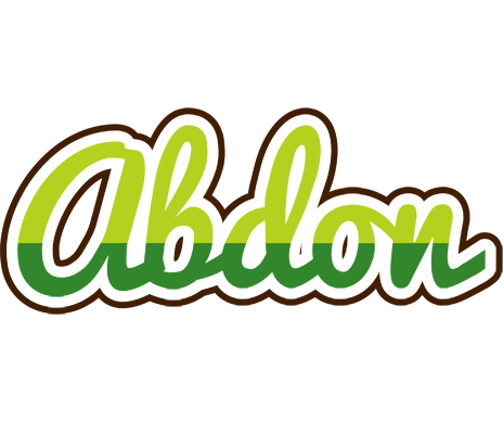 Abdon golfing logo