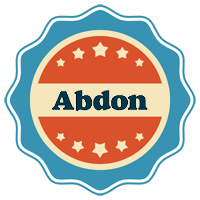 Abdon labels logo