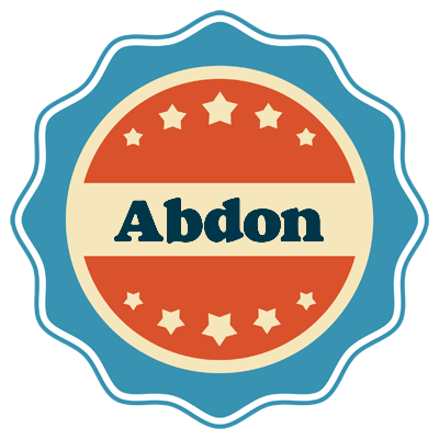 Abdon labels logo