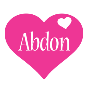 Abdon love-heart logo