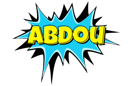 Abdou amazing logo