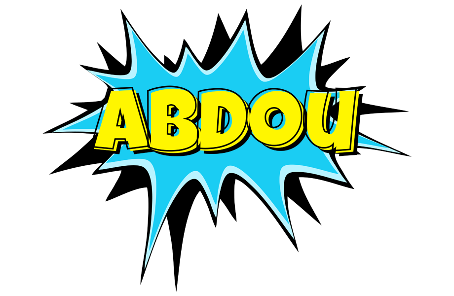 Abdou amazing logo